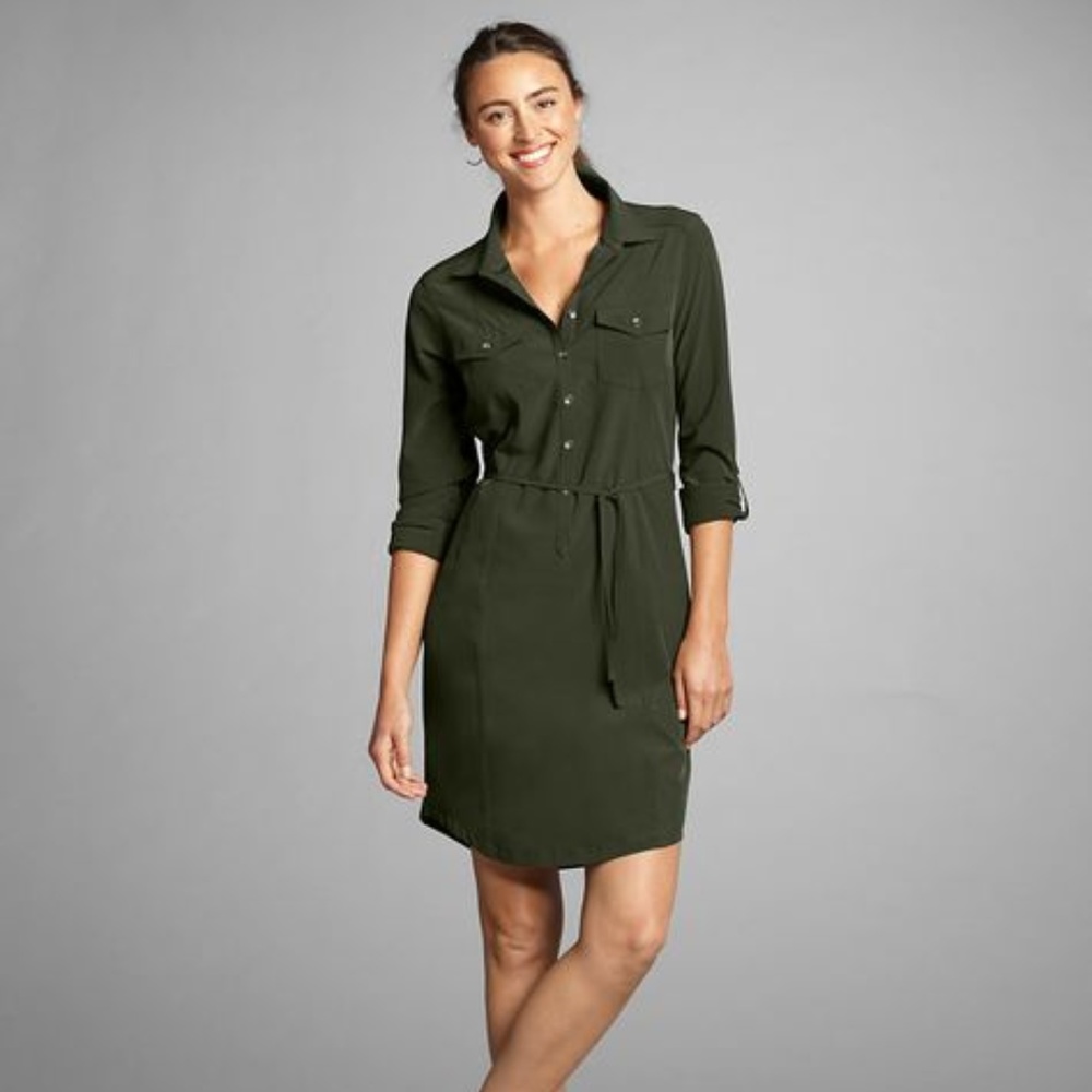Eddie Bauer Departure Shirt Dress